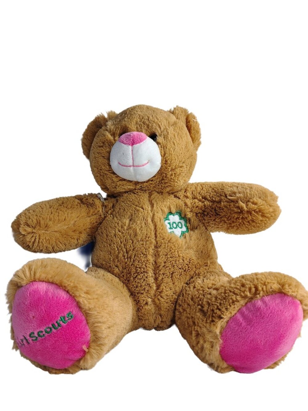 (2012) Girl Scout 100th Anniversary Edition Build-A-Bear Plush Stuffed Bear
